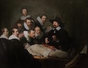 REMBRANDT Harmenszoon van Rijn The Anatomy Lesson of Dr Tulp (mk33) Spain oil painting reproduction